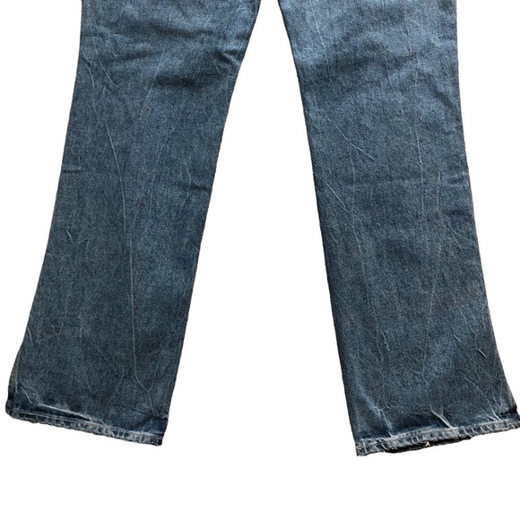 GRLFRND The Hailey Low Rise Slim Boot With Slit Jeans Size 31 NWT - Picture 11 of 14